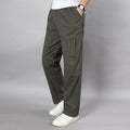 Loose Straight men pants summer Tactical Cargo Pants Multiple Pockets Fitness Work Male Trousers Streetwear Big Size 5XL