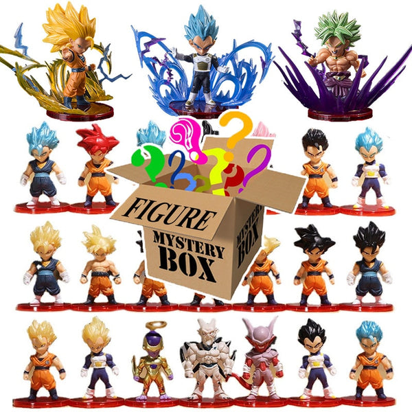 Dragon ball  Figure Anime Figure Blind Box Mystery Box  Figure Lucky Box Anime Mini Cute Figure about 5cm