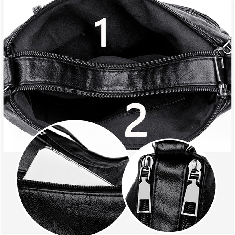 2022 Women Shoulder Bag Leather Luxury Handbags Women&