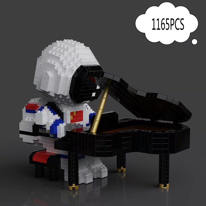 200-2880pcs Mini Micro Rocket Building Blocks Space Moon Satellite Astronaut Diamond Bricks Constructor Toys for Children Gifts