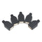 10pcs Type A Male Female USB 4 Pin Plug Socket Connector With Black Plastic Cover Type-A DIY Kits