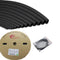 5 METER/LOT BLACK 1mm 1.5mm 2mm 2.5mm 3mm 3.5mm 4mm 5mm 6mm Heat Shrink Tubing Tube