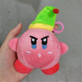 Fashion Star Kirby Plush Toys Keychain Chilkdren Toy Cute Pink Kirby Keychain Car Pendant Key Chain Woemen Keychains Toys Gifts