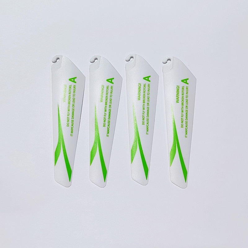 4pcs AB 9CM spare blades Fans Props for r/c mini helicopter rotor rc CH002 CH023  Drone Copter Toys Spare Parts Accessories