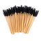 zwellbe Good Quality Disposable 50 Pcs/Pack Crystal Eyelash Makeup Brushes Eyebrow Brush Mascara Wands Eyelash Extension Tool