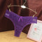 Women Sexy Lace Jacquard Thong Women&
