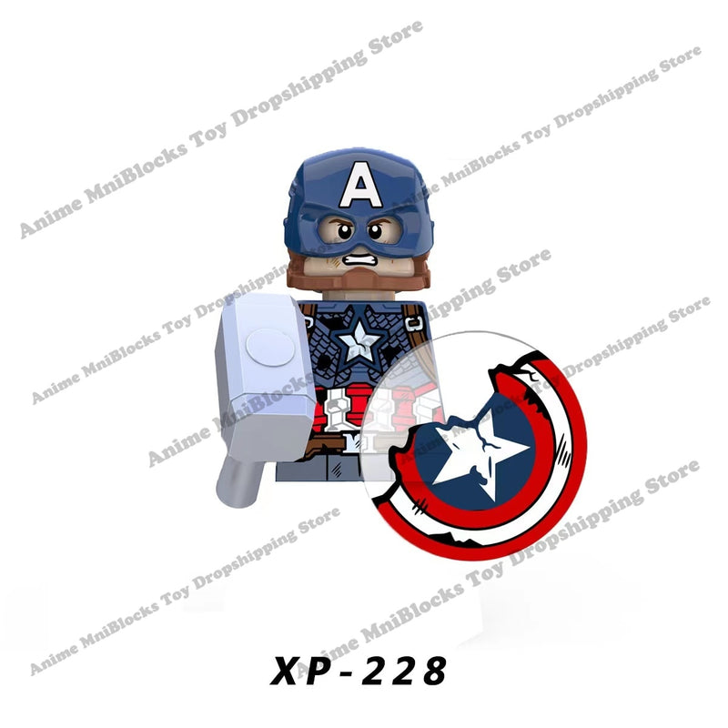 KT1016 heroes bricks Disney anime movies mini action toy figures Assemble toys building blocks Kids Collectible Birthday Gifts