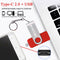 Type C Biyetimi Usb Flash Drives 2.0 128gb pendrive 64gb флэш-накопител stick 32G 16gb Type-c Pen Drive 4G for Phone PC gift