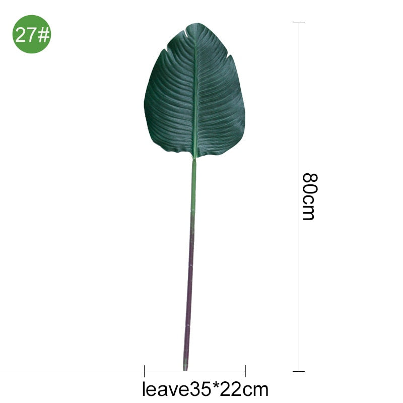 Multiple Green Large Artificial Palm Tree Plastic Plants Garden Home Outdoor Decorations Scutellaria Tropical Tree Fake Plants