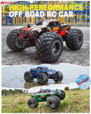 BEZGAR TM201 Remote Control Car,2.4GHz Rc Car All-Terrain 15Km/h 1:20 Off-Road Monster Truck Toy Christmas Present for Children