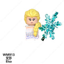 Disney Mini Action Toy Figures Building Blocks Cartoon dolls Toy Story Mickey Mouse Winnie The Pooh Frozen Stitch Donald Duck