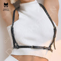 Sexy Body Bondage Women Leg Harness Belts Leather Harness Women Garter Belt Tight Garter Suspenders Straps Stockings With Belt