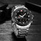 NAVIFORCE Watches for Men Luxury Brand Digital Chronograph Sport Quartz Wristwatch Waterproof Military Steel Band Luminous Clock