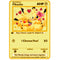 Newest Pokemon Vmax V GX EX Shiny Gold Metal Card PV French Game Tag Team Fighting Ordering Series Child Christmas Gift