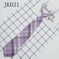 Shirt Necktie Women College Style JK Plaid Uniform  Detachable Collars Removable Ties Apparel Accessories галстук женский