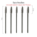 5/50pcs Disposable Brush Crystal Eyelash/Eyebrow Makeup Brush Diamond Handle Mascara Wands Eyelash Extension Tool maquiagem