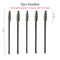 5/50pcs Disposable Brush Crystal Eyelash/Eyebrow Makeup Brush Diamond Handle Mascara Wands Eyelash Extension Tool maquiagem