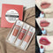 3 Colors Lipstick Velvet Matte Set Liquid Lipstick Waterproof Nude Lip Gloss Long Lasting Sexy Women Lip Tint Mud Cosmetics Kit