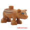 Big Building Block Accessories Chicken Duck Dog Cat Bird Cattle Sheep Zebra Rhinoceros Insect Zoo Series DIY Duploes Toy Gift