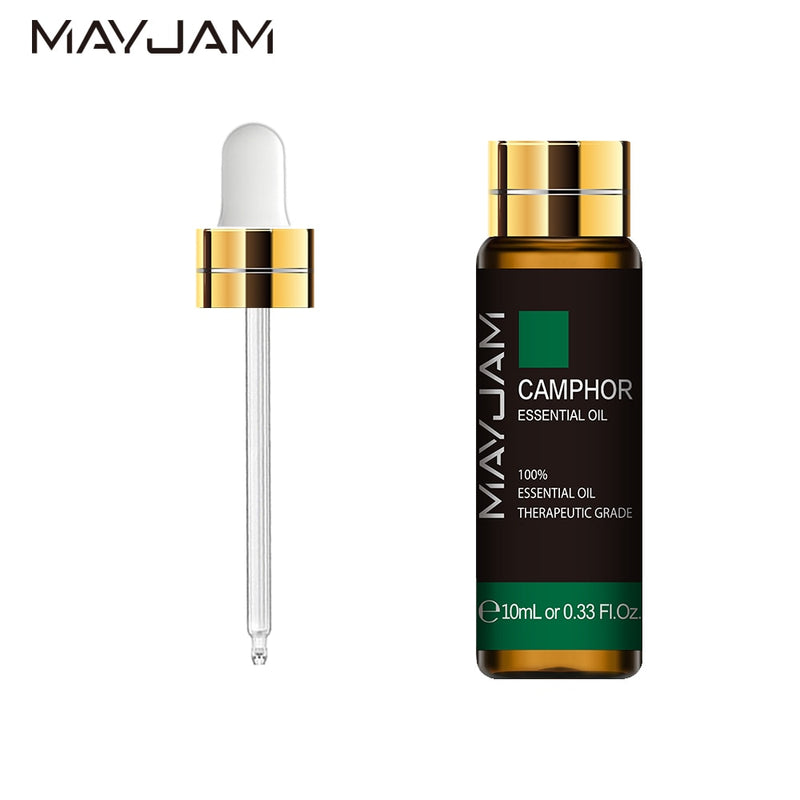 MAYJAM 10ML Aromatic Diffuser Essential Oil Lavender Vanilla Myrrh Fragrance Oil For Soaps Candle Making Massage Humidifiers