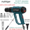 2000W LCD/NO LCD Heat Gun Variable Temperature Advanced Electric Hot Air Gun Power Tool Hair dryer for soldering Thermoregulator