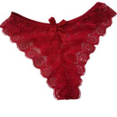 Sexy Lace Thongs Women G String Butterfly Low Waist Panties Transparent Underwear Ladies Briefs Lingere Panty Womens Underware