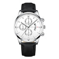 Luxury Men&#39;s Quartz Watch Stainless Steel Business Automatic Calendar Clock Men Fashion Casual Wrist Watch relogio masculino