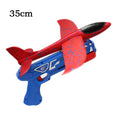 Airplane Launcher Toy Children Bubble Catapult Plane Catapult Gun Outdoor EPP Foam Airplane Launcher Shooting Game Toy for Kids