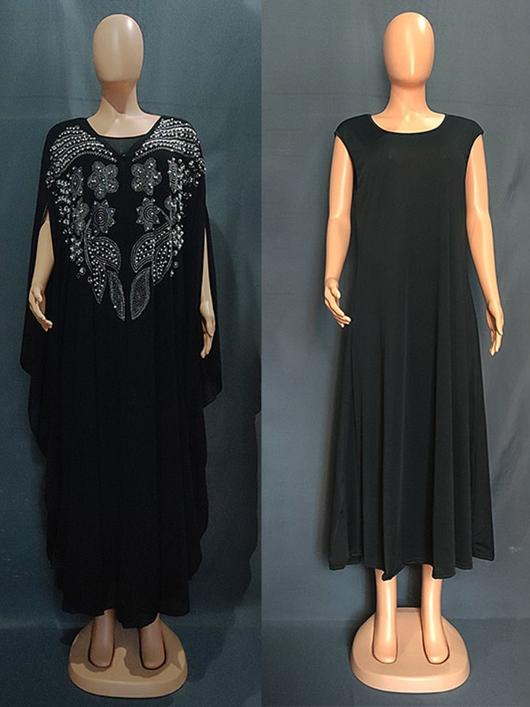 Abayas For Women Dubai Luxury 2022 Chiffon Boubou Muslim Fashion Dress Caftan Marocain Wedding Party Occasions Djellaba Femme