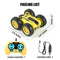Roclub 4WD RC Car 2.4G Radio Remote Control Car 1:24 Double Side RC Stunt Cars 360° Reversal Vehicle Model Toys For Children Boy