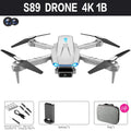 2022 New Mini Drone S89 pro 4k Profesional HD Dual Camera WiFi  Fpv Drones Height Preservation Rc Helicopters Quadcopter Toys