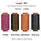 Leather Craft Sewing Kit Waxed Thread Hand Quilting Needles Sewing Awl for Beginner Leather Upholstery Repair, Stitching, Sewing
