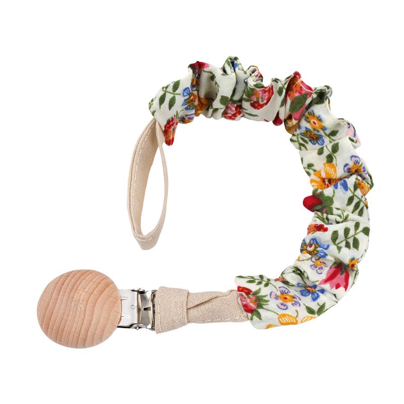 Baby Infant Cotton Pacifier Clip for Newborn Teething Soother Chew Dummy Chains Dropship