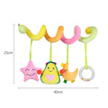 Infant Toddler Rattles Toys For Baby Stroller Crib Soft Rabbit Bear Style Pram Hanging Toys Plush Appease Doll Bed Accessories