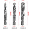 1/6Pcs Tap Drill Bit Set Hex Shank Titanium Plated HSS Screw Thread Bit Screw Machine Compound Tap M3 M4 M5 M6 M8 M10 Hand Tools