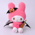 Sanrio 10cm Kuromi My Melody KT Cat PC Dog Hello Kitty Keychain  Anime Plush Figure Pendant Accessories Cute Animals Toys