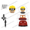 Naruto Sasuke Sakura Kakashi Obito Jiraiya Tsunade anime dolls Mini Action toy Figures cartoon Assemble blocks kid Birthday gift