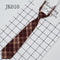 Shirt Necktie Women College Style JK Plaid Uniform  Detachable Collars Removable Ties Apparel Accessories галстук женский