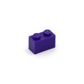 100pcs DIY Building Blocks Thick Figures Bricks 1x2Dots Educational Creative Size Compatible With 3004 Plastic Toys for Children