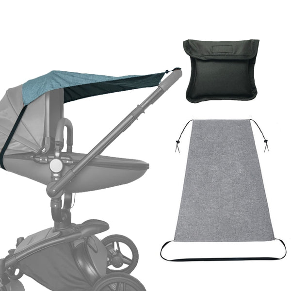 Universal Baby Stroller Accessories Windproof Waterproof UV Protection Sunshade Cover for Kids Baby Prams Car Outdoor Activities