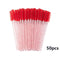 Disposable Crystal Eyelashes Brush Comb 25/50Pcs Eye Lashes Extension Mascara Wands Makeup Professional Makeup Beauty Tool