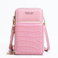 Hot Sell Mobile Phone Bags With Metal Opening Crossbody Bags Women Mini PU Leather Shoulder Messenger Bag For Girls Gift