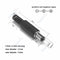 12V 3A 5.5mm 2.1mm Plug Socket DC Connectors DC Power Socket Male Female Jack Screw Nut Panel Mount DC Power Adapter Connector