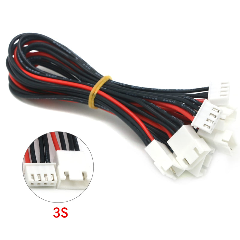 5pcs/lot JST-XH 1S 2S 3S 4S 5S 6S 20cm 22AWG Lipo Balance Wire Extension Charged Cable Lead Cord for RC Lipo Battery charger