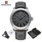 NAVIFORCE Popular Male Wristwatch Military Sports Shockproof Waterproof Leather Watch Men Fashion Casual Clock Relogio Masculino