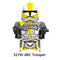 DISNEY ARC Clone Troopers Building Blocks LUKE Skywalker Mandalorians Boba Fett Palpatine Yoda R2D2 Bricks Action Figures Toys