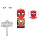 WM blocks WM6146 2412 2413 2414 2415 2416 2417 2418 2419 Disney anime bricks mini action toy figures Assemble blocks toys gifts