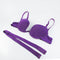 Sexy Women Lingerie U Backless Bras Underwear Deep U Low Cut Push Up Bra Intimates ECMLN Female Breathable Bralette