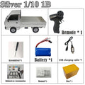 2022 Upgrade WPL D12 2WD RC Car,Toys ar 1000mAh Lithium Battery,High Performance 260 Motor,RC Drift Car For Boys Gifts