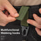 Carabiner High Strength Nylon Key Hook MOLLE Webbing Buckle Hanging System Belt Buckle Hanging Camping Hiking Accessories
